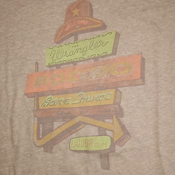 Men's Wrangler T Shirt - Picture 2 of 4